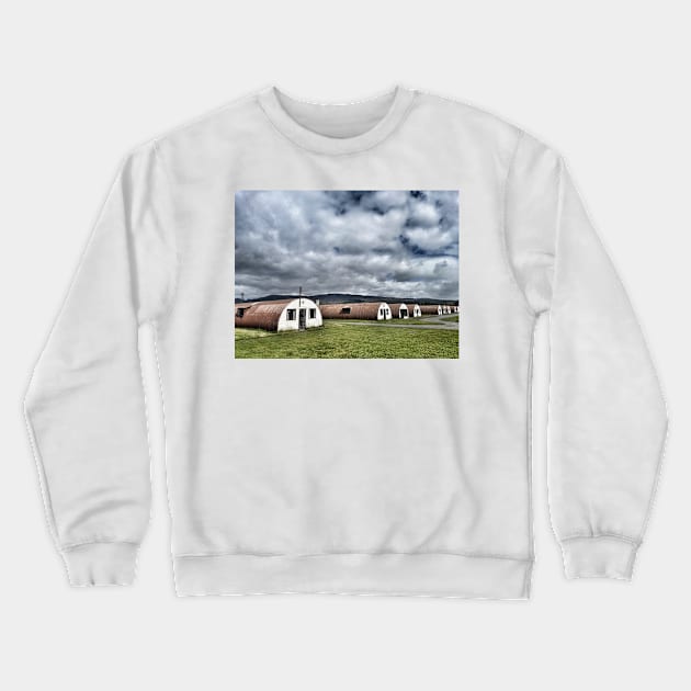 World war II POW camp Cultybraggan Camp near Crieff, west perthshire, Scotland Crewneck Sweatshirt by richflintphoto